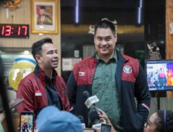 Terima Raffi Ahmad, Menpora Dito Bahas Perkembangan Olahraga dan Rencana Pertandingan Amal untuk Legenda Tenis Indonesia