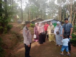 Kapolsek Cikijing Monitoring Obyek Wisata Kanaga Hill Pasca Libur Lebaran