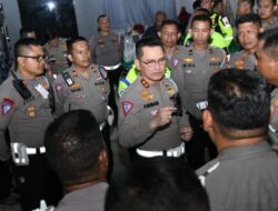 Kakorlantas Polri Beri Semangat Personel Pengamanan KTT ASEAN