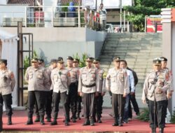 Ratusan Polisi di Majalengka Amankan Giat Kirab Budaya dan Pawai Pembangunan